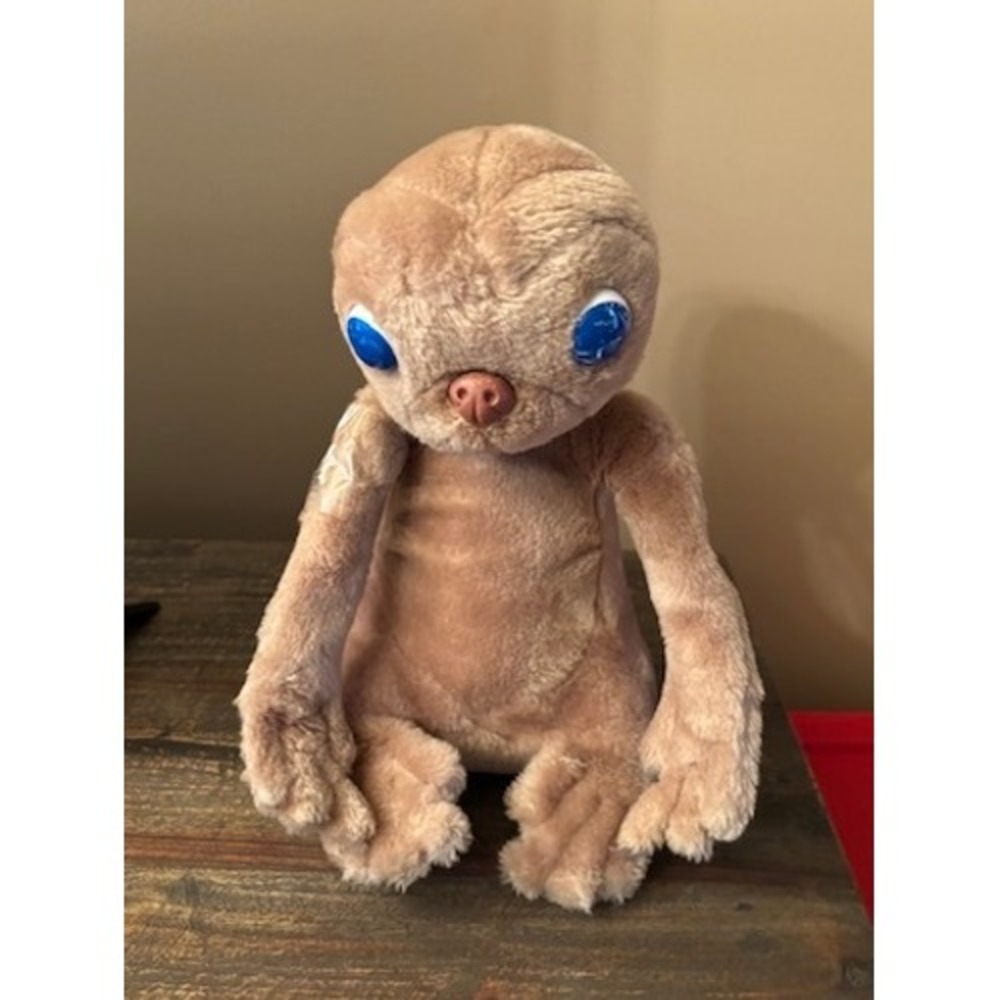 VINTAGE 1982 E.T. the Extra-Terrestrial Plush Doll Produced‎ by Showtime/Kamar